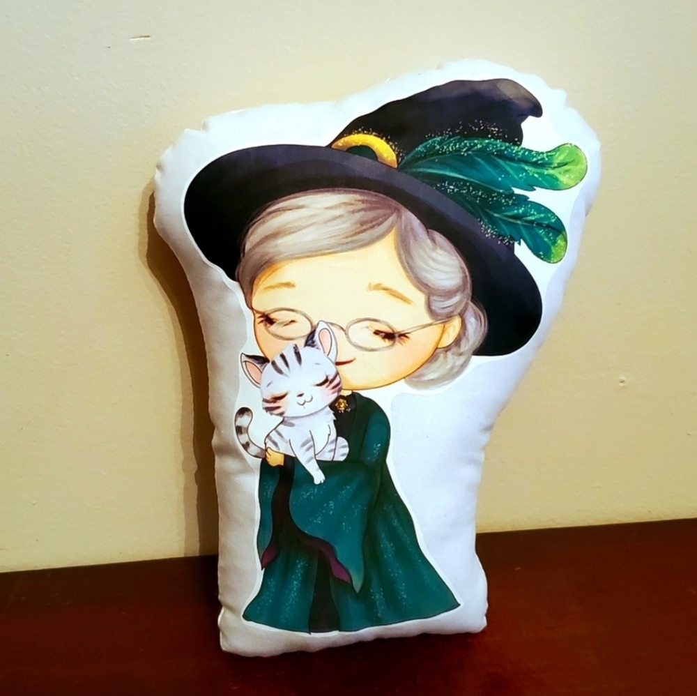Professor McGonagall Harry Potter Pillow Pal. New.